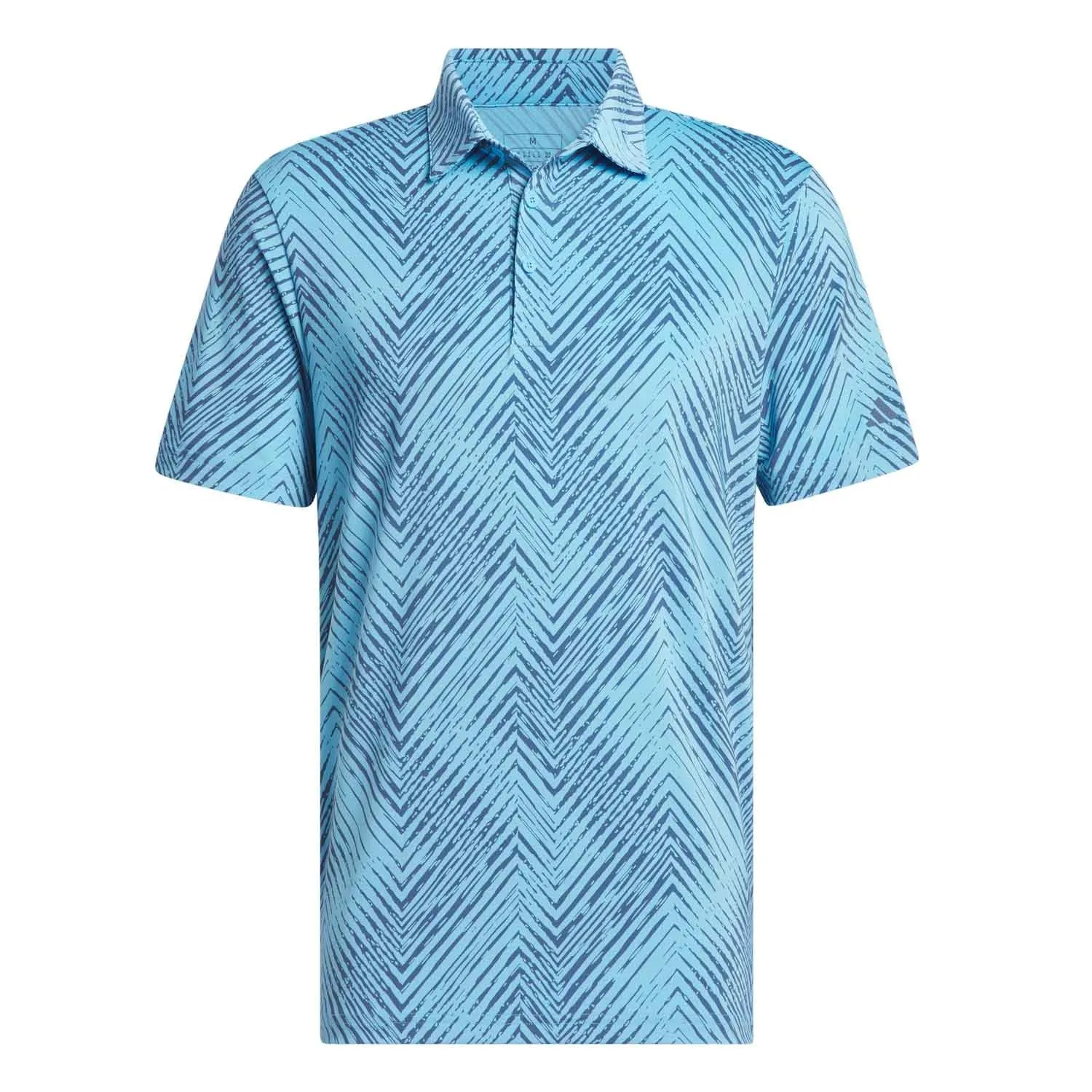 adidas Golf Ultimate365 All Over Print Polo - Semi Blue Burst