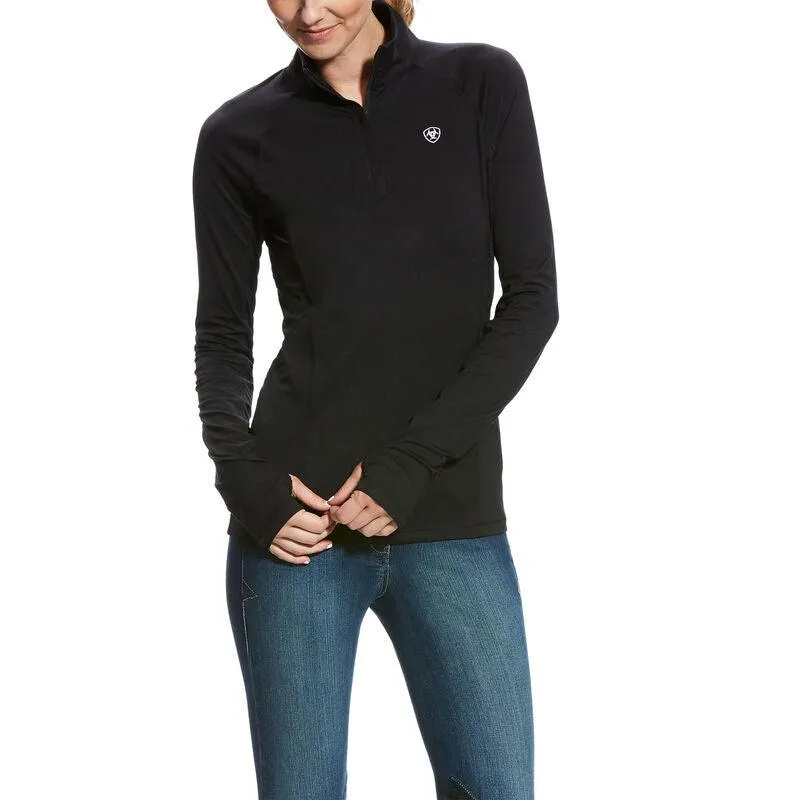 Ariat lowell 2.0 1/4 zip baselayer youth