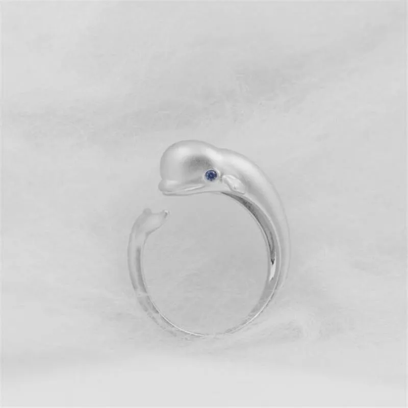 Baby Beluga Whale Ring