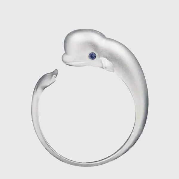 Baby Beluga Whale Ring