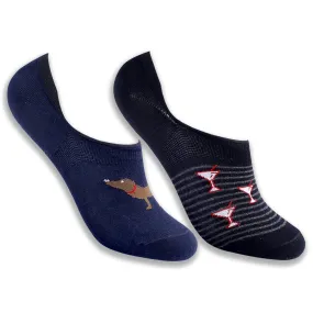 Bacca Bucci Combo of a 2 Pair No-show Socks