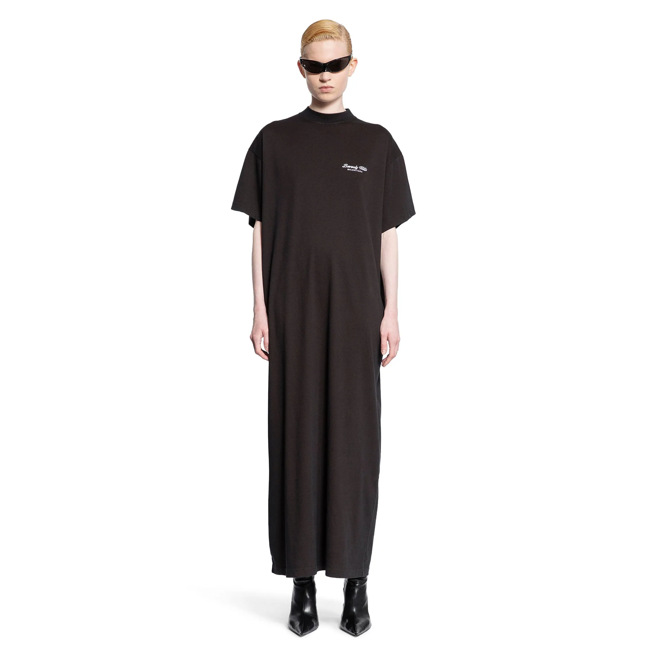 BALENCIAGA WOMAN BLACK DRESSES