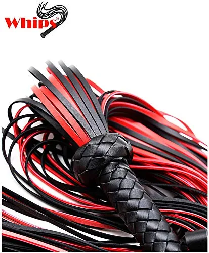 BDSM Whip Faux Leather Paddle Whip Adult Flogger Sex Play Spanking Paddle BDSM Whip for Adults Games Couples