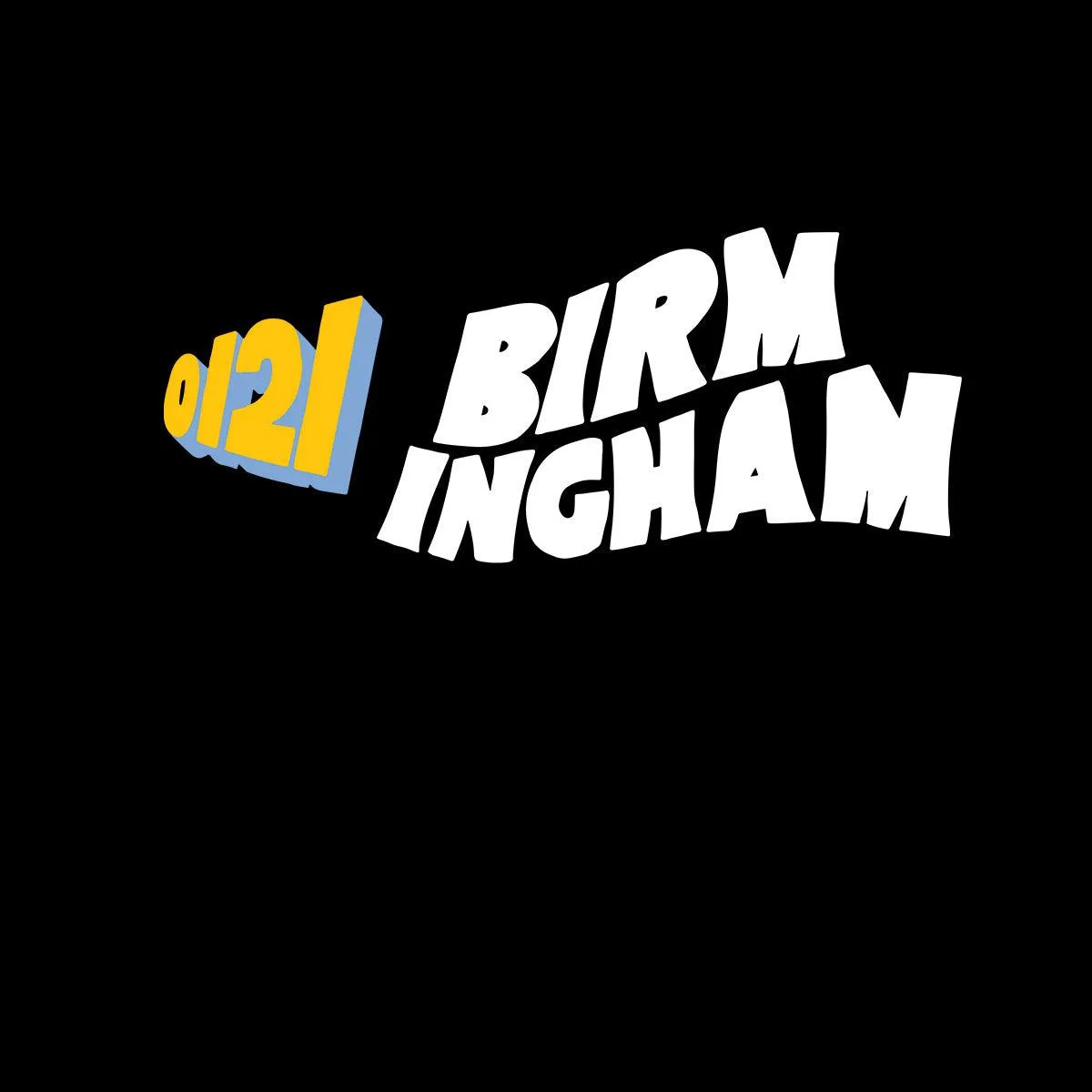 Birmingham Funny Local T-shirt 0121 Unisex T-Shirt