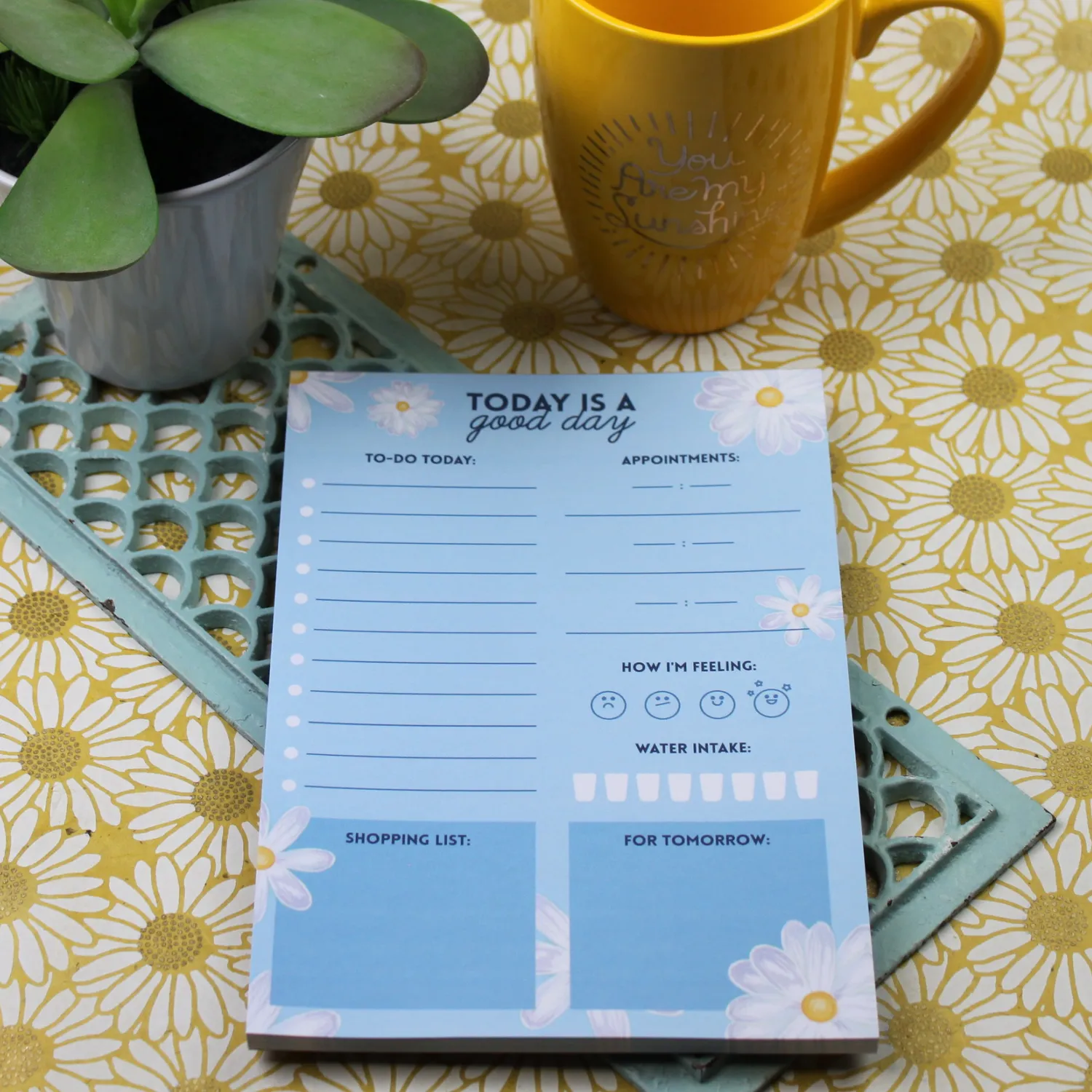 Blue Daisy To-Do List