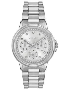 Citizen Womens Eco-Drive Chandler - Swarovski Crystals - Bracelet - Day/Date