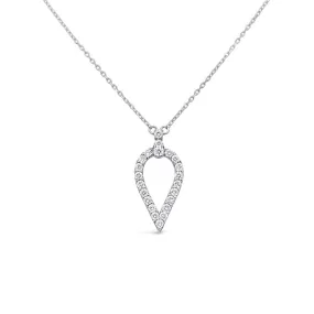 Clara by Martin Binder Diamond Open Frame Necklace (0.42 ct. tw.)