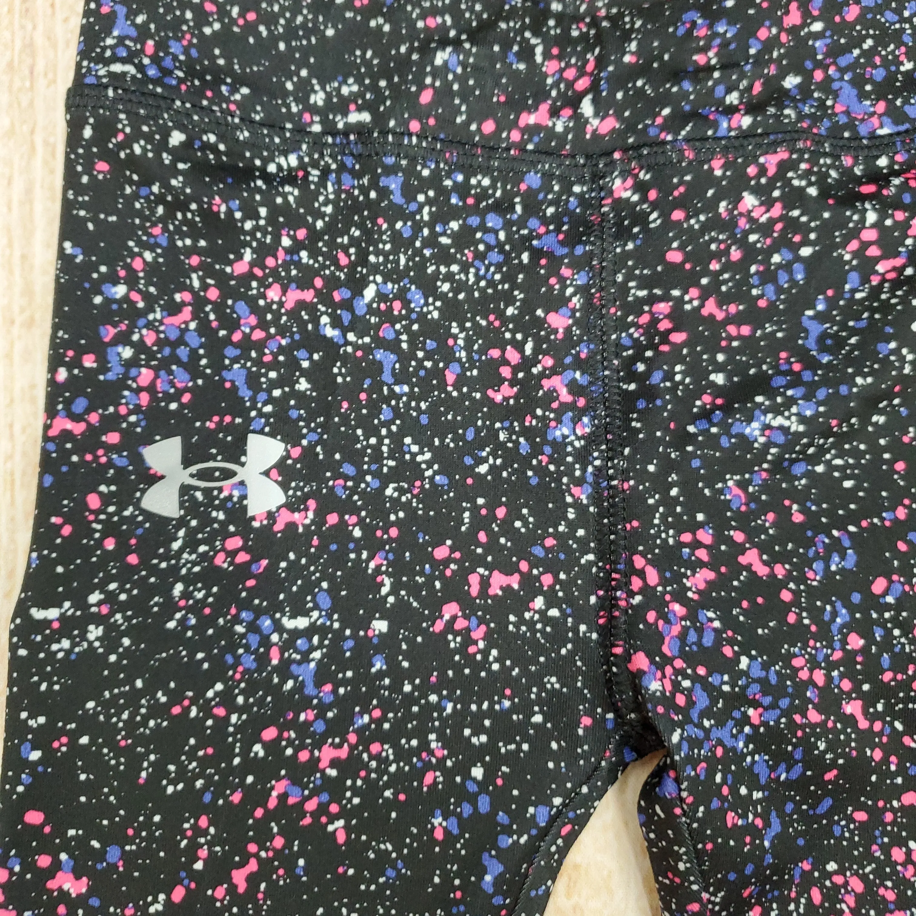 CLEARANCE UA Black Galaxy Speckle Legging