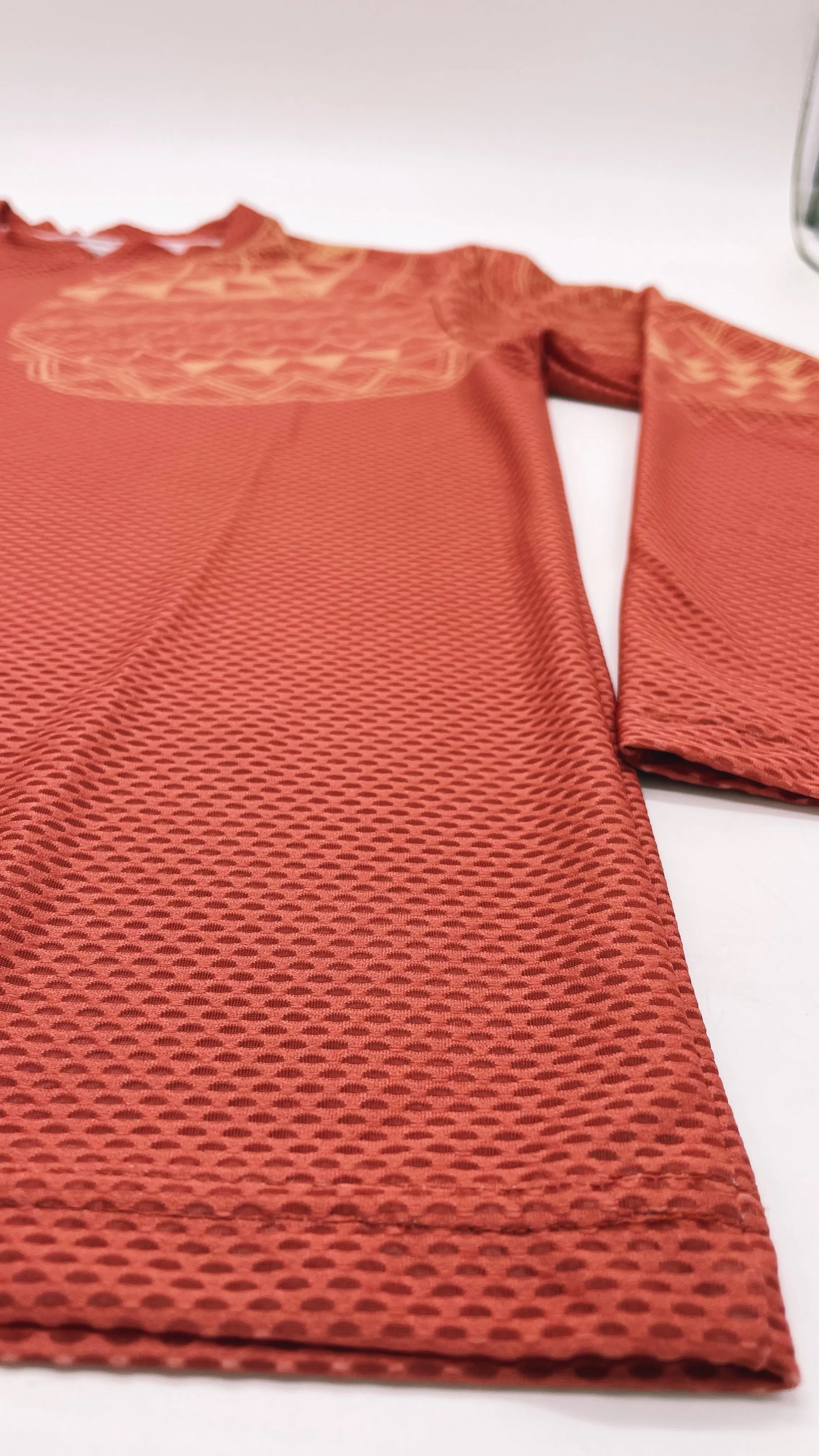 EbriBradie Maxvent LS Shirt (red lip / caramel) - dri fit mesh