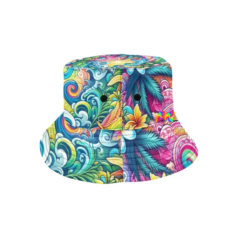 Euphoric Tides Rave Bucket Hat