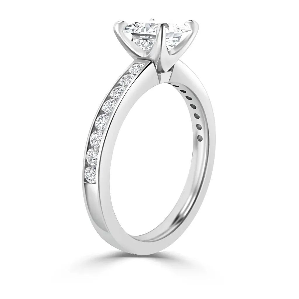 Eva - 18ct White Gold - Asscher