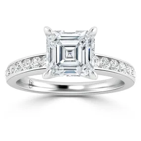 Eva - 18ct White Gold - Asscher