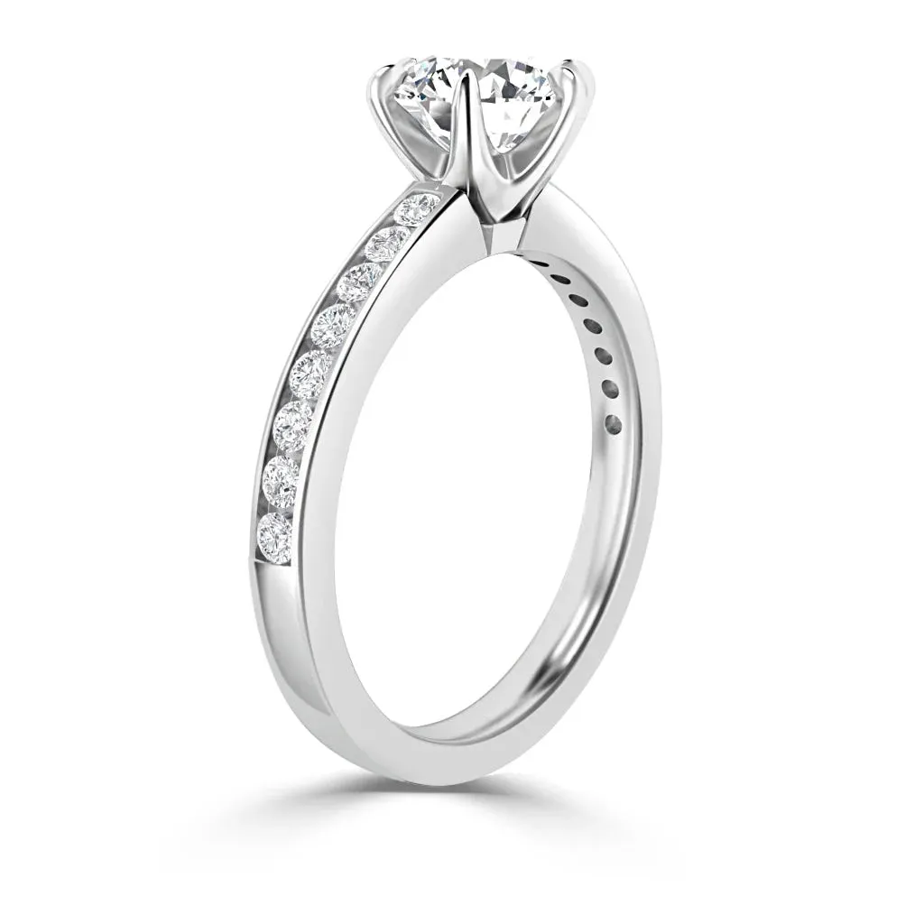 Eva - 18ct White Gold - Round