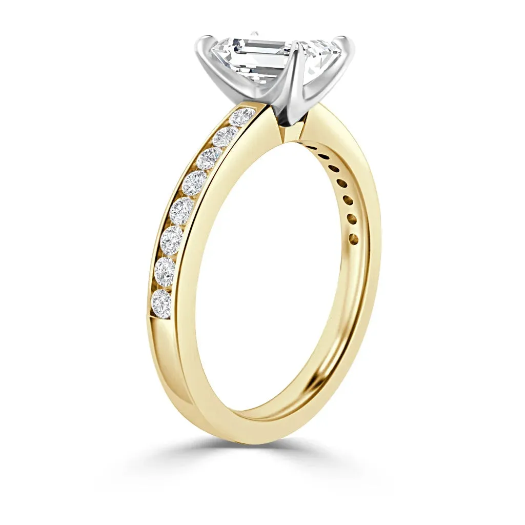 Eva - 18ct Yellow Gold - Emerald