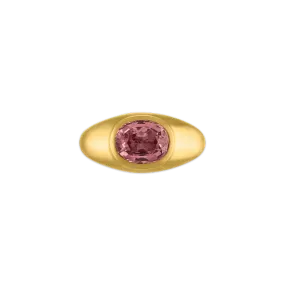 Faceted Pink Sapphire Roz Ring