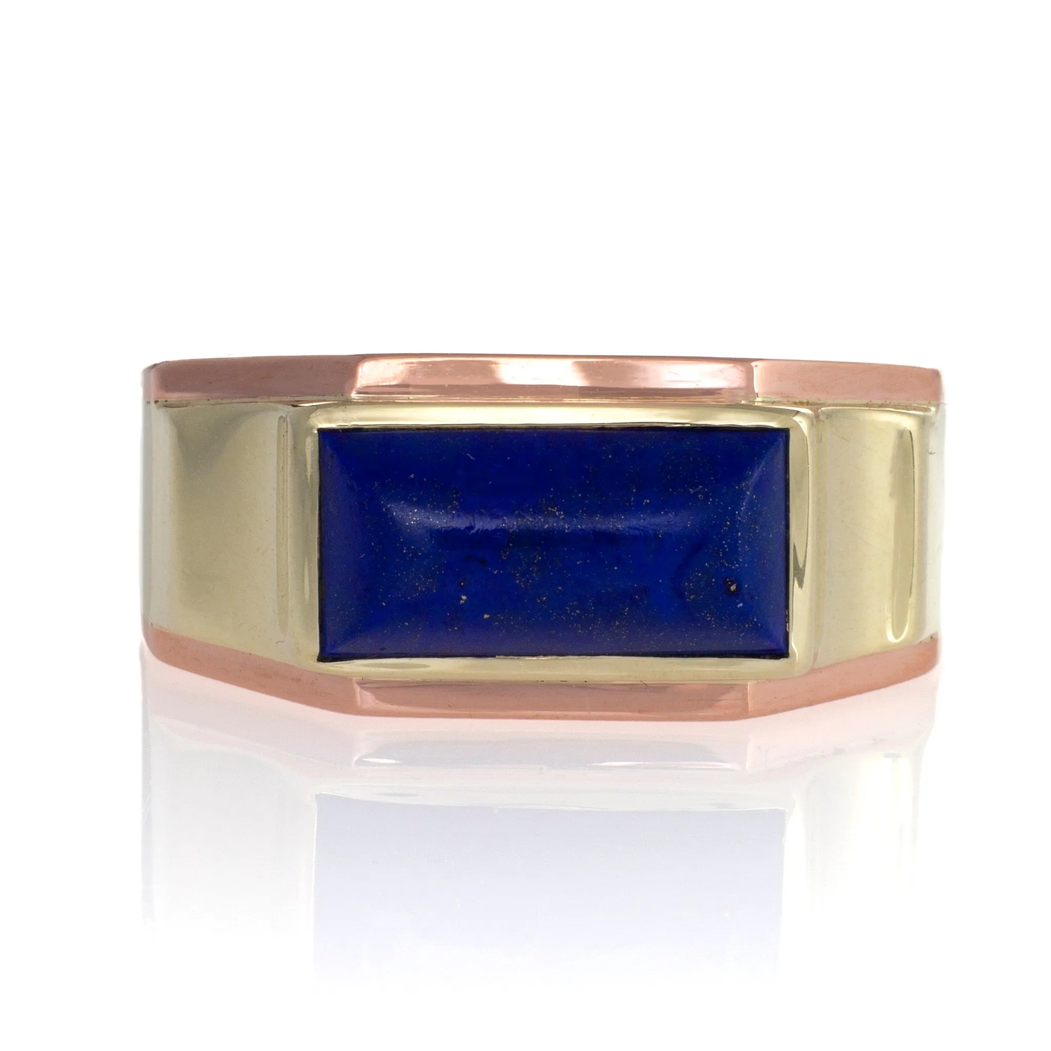 J.R. Wood & Sons Lapis Cabochon Ring