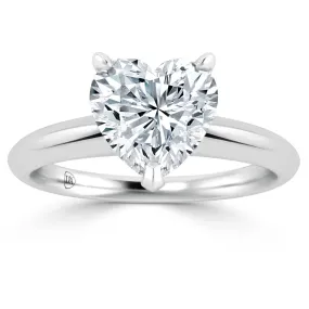 Lucy - 18ct White Gold - Heart