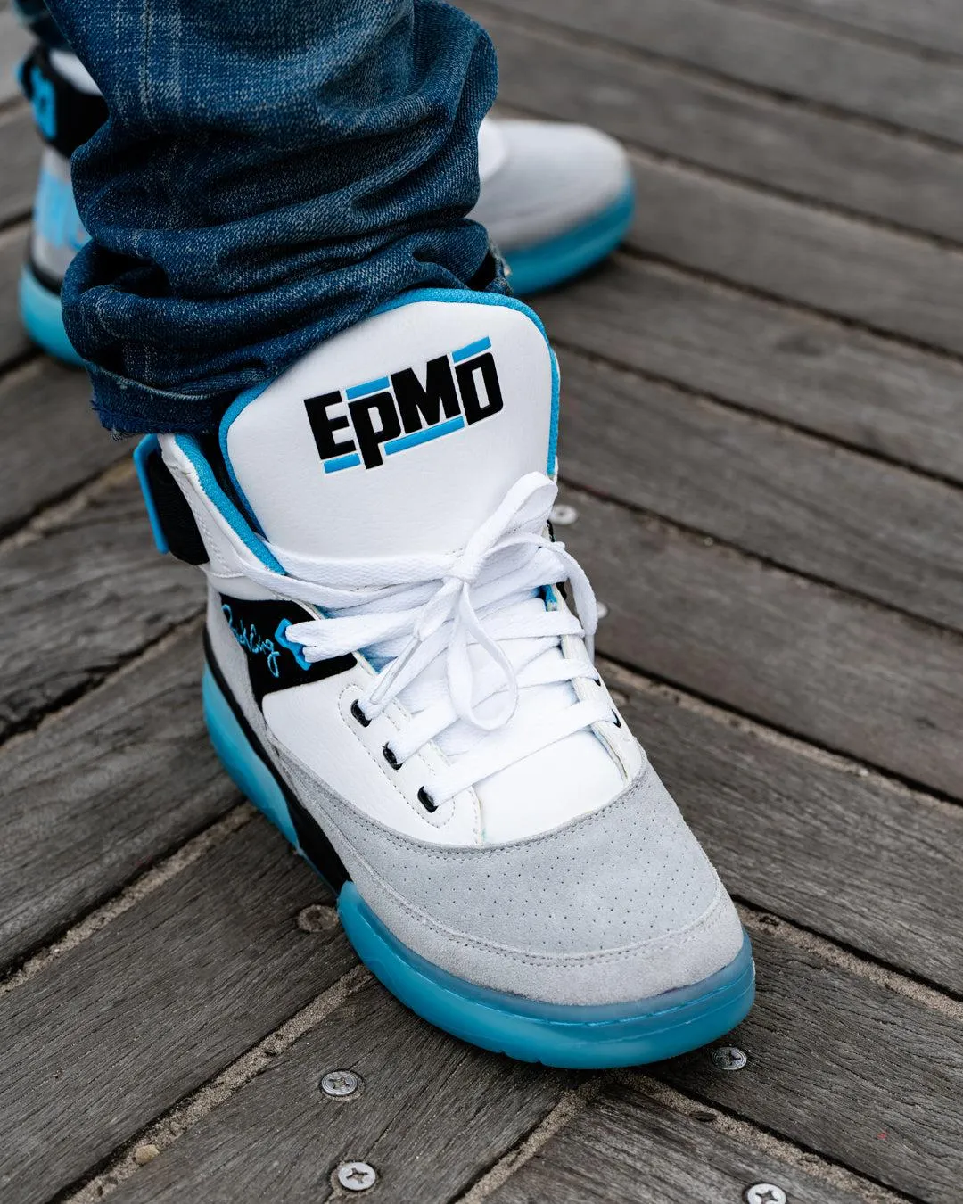 (Men's) Ewing Athletics x EPMD 33 Hi 'Unfinished Business' White / Grey 1BM00769-109