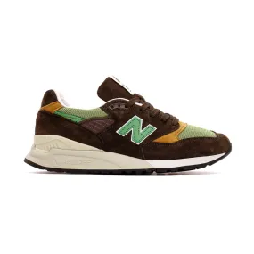 NEW BALANCE U998BG BROWN UNISEX MADE IN USA 998