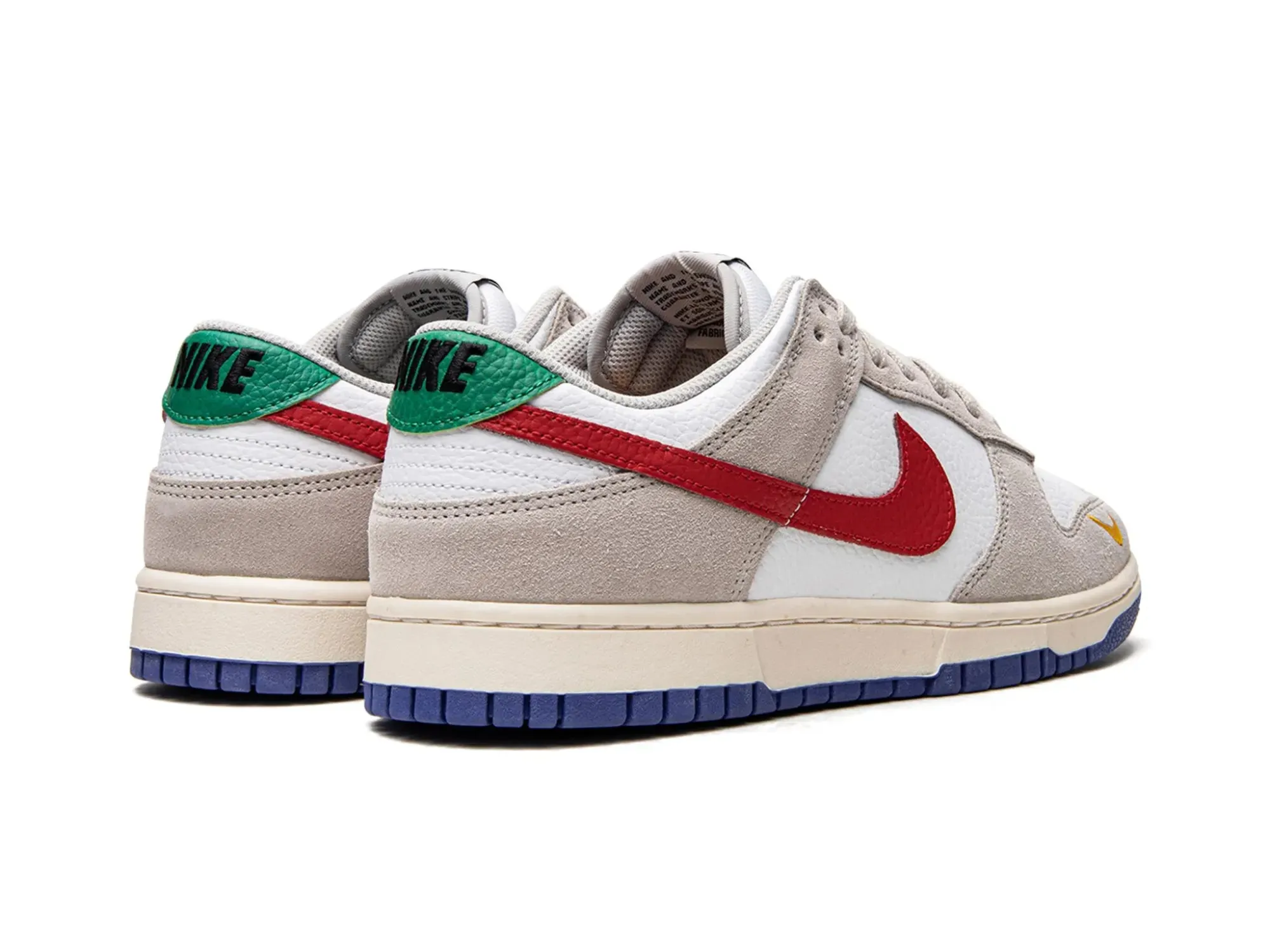 Nike Dunk Low "Light Iron Ore Red Blue"