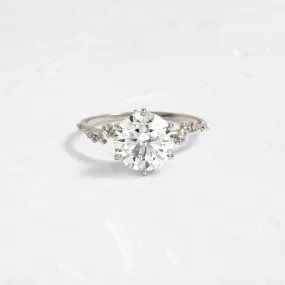 Parallel Ring, 2.51ct. Round Cut