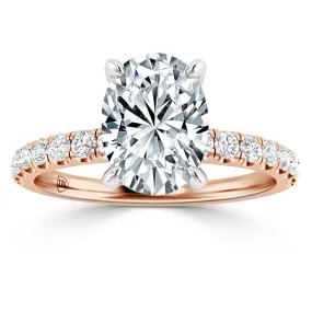 Phoebe - 18ct Rose Gold - Oval