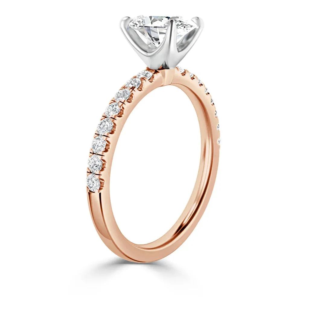 Phoebe - 18ct Rose Gold - Oval