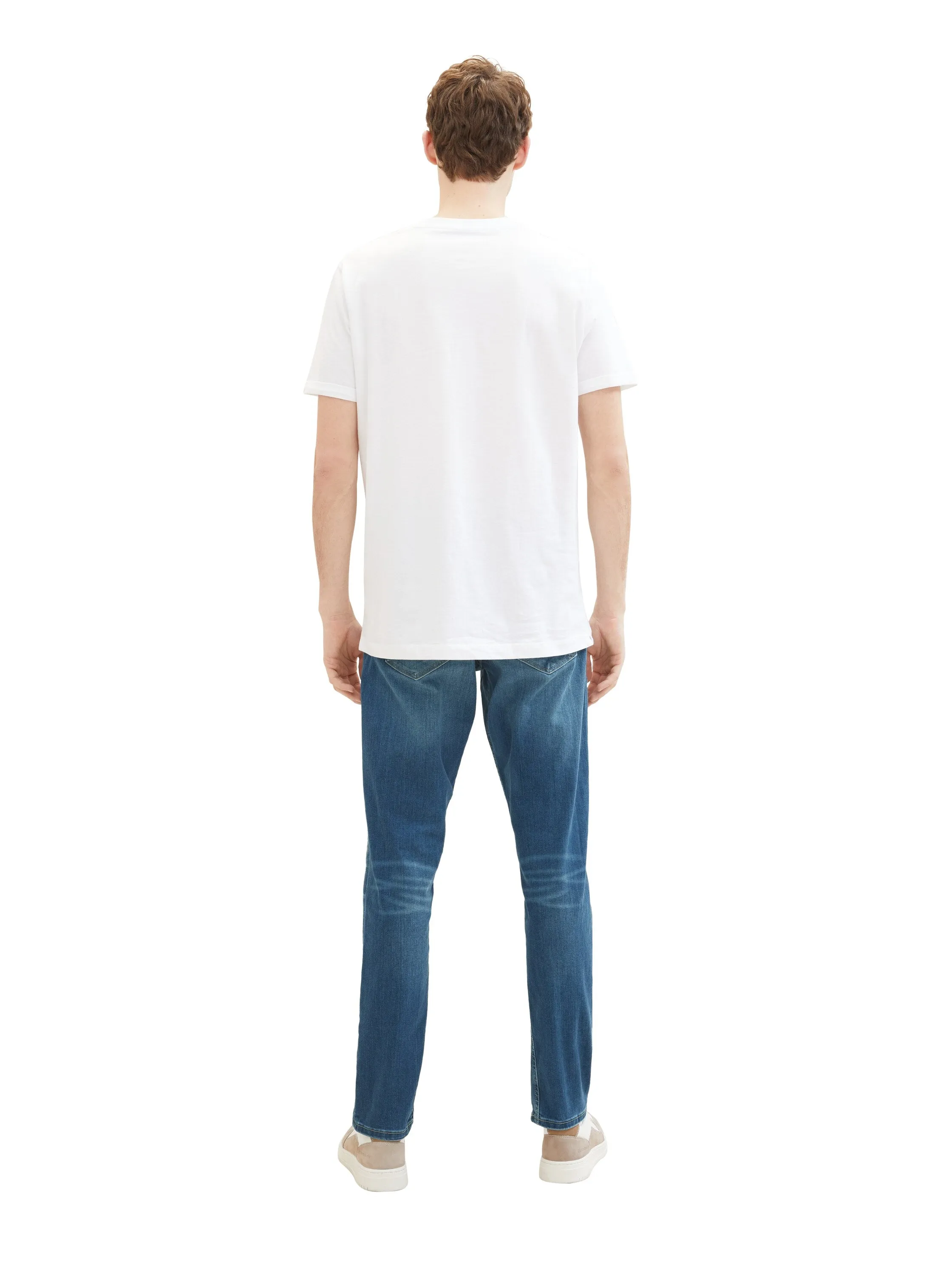 Regular Tapered Jeans mit recycelter Baumwolle