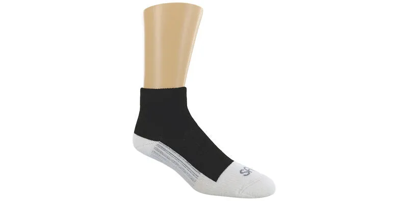 SAS Diabetic QTR Crew Socks