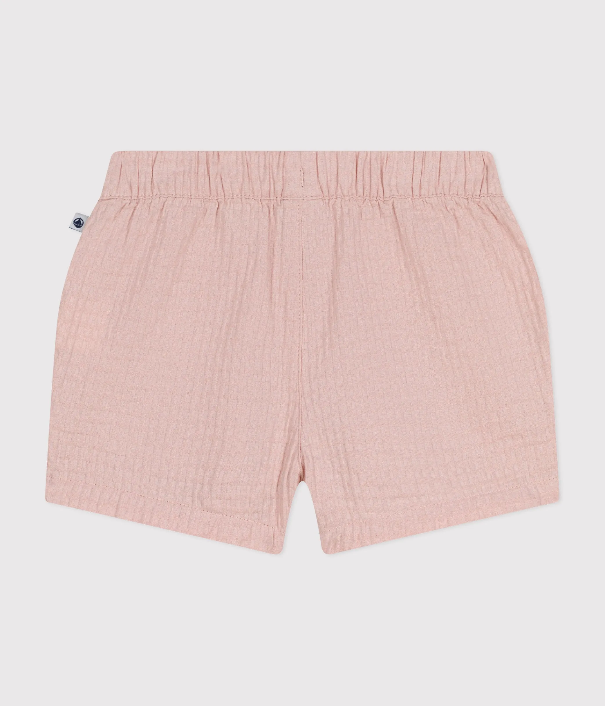 SHORTS ROSA IN TESSUTO OPERATO BEB