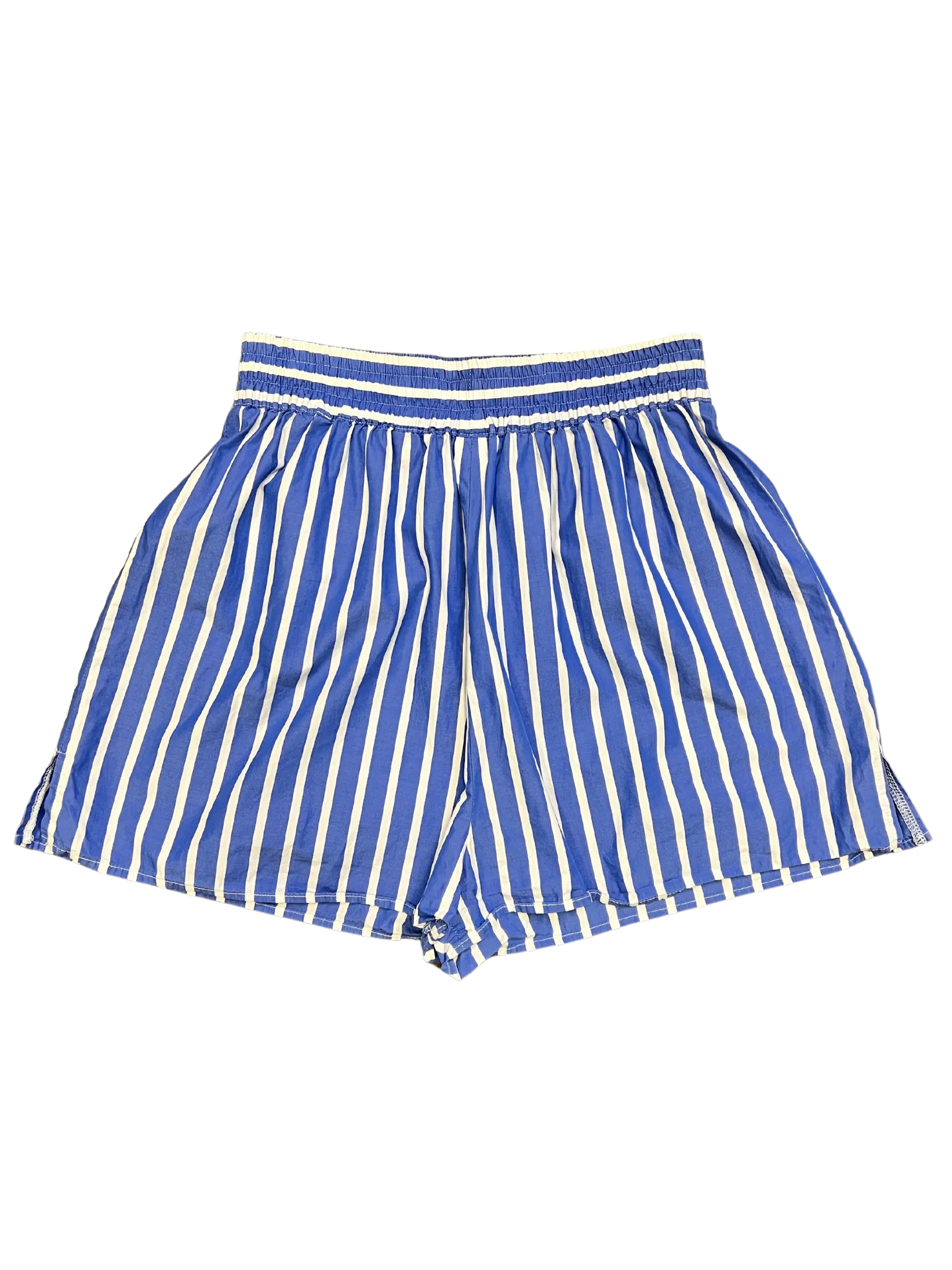 Size 8 - E Nolan Blue and White Shorts