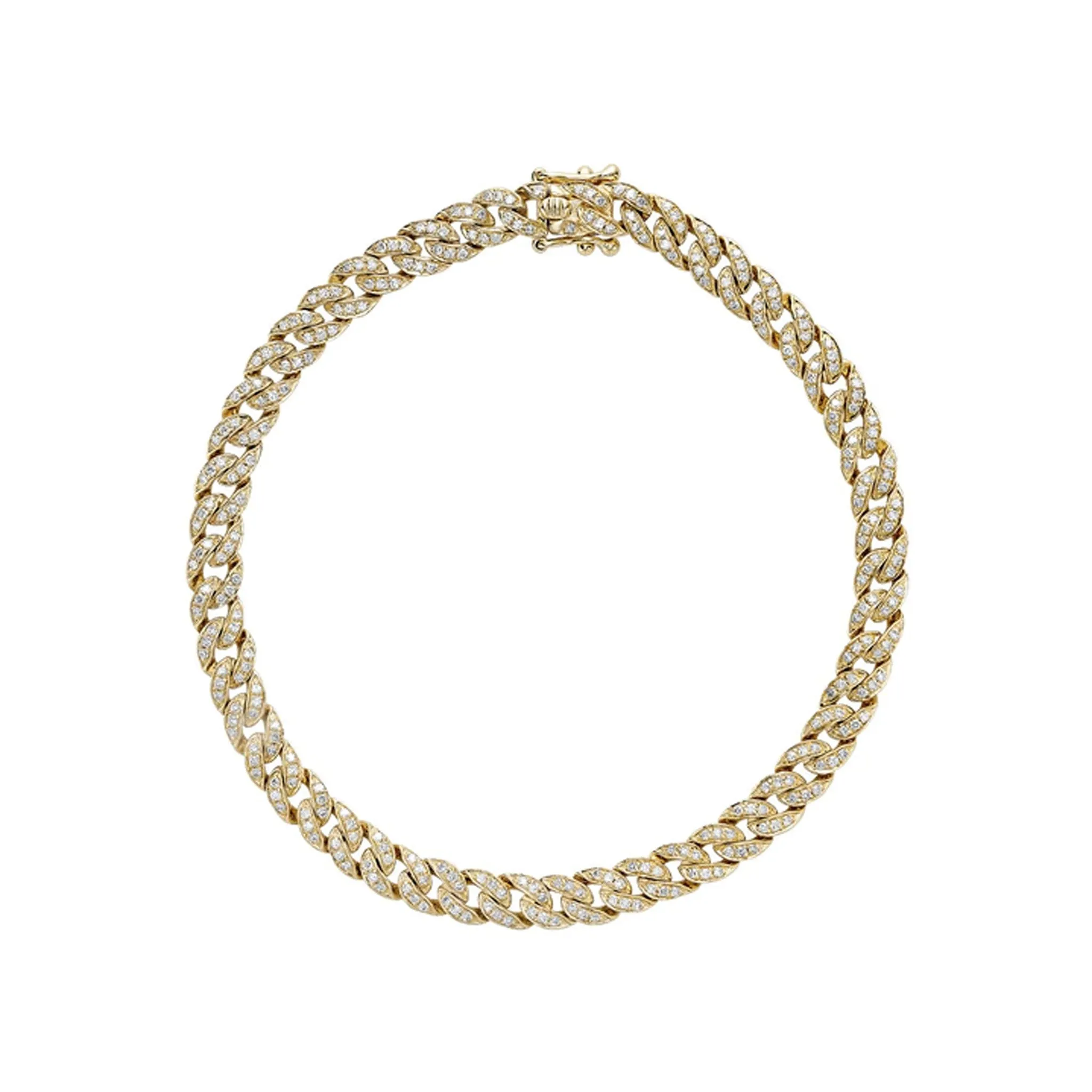 Small Diamond Cuban Link