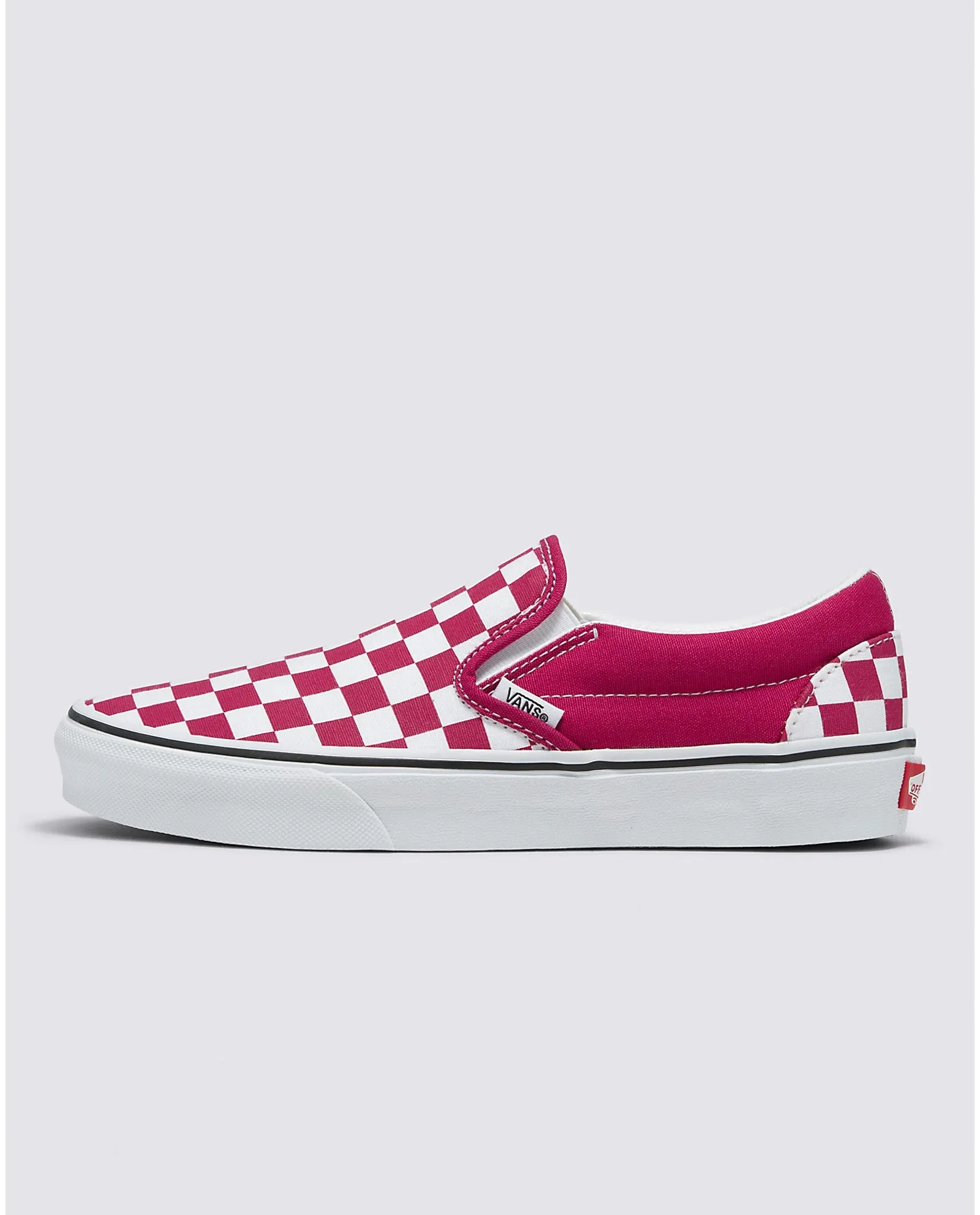 VANS UNISEX Classic Slip-On Checkerboard Shoe (Cherries Jubilee)