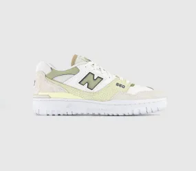 Womens New Balance Bb550 Sea Salt Green Brown Uk Size 6.5